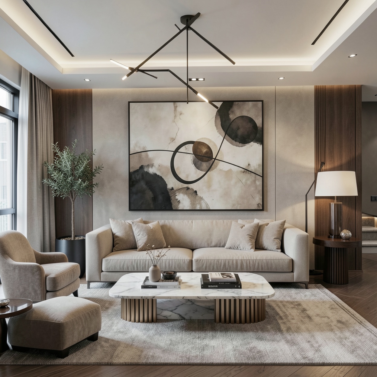 Contemporary luxury wall art